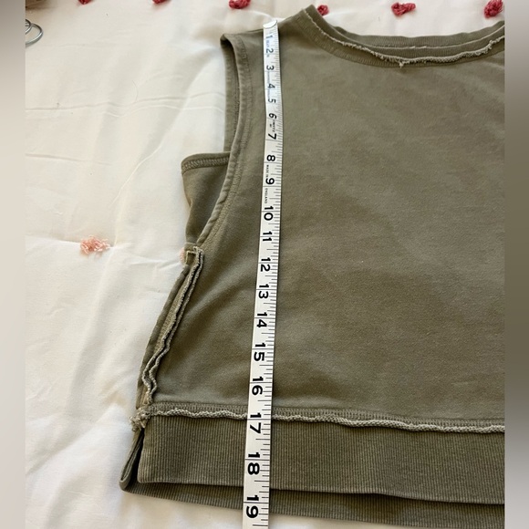 Anthropologie Daily Ritual two piece set, wide leg pant and top - Picture 8 of 9